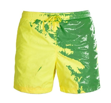 Magical Change Colour Beach Shorts - Aurum HeirLoom-premium fashion, elevated style, modern design, luxury clothing, timeless clothing, sustainable fashion, men's fashion, women's fashion