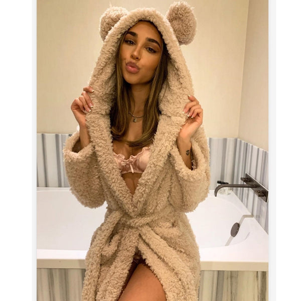 Cozy Teddy Robe