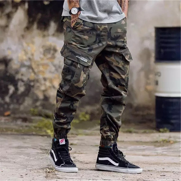 Camouflage Pattern Cargo Pants