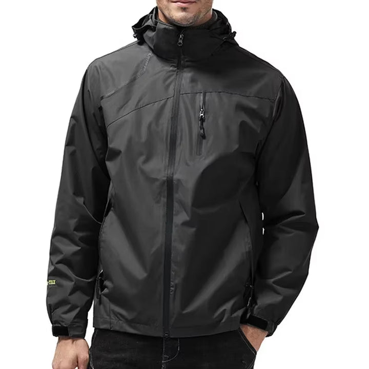 Men's Waterproof Autumn Winter Jacket for Hiking, Camping, Climbing, Fishing, and Hunting