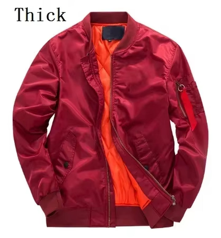 2024 Men's Hip-Hop Street Style Windproof Motorcycle Jacket - Thickened Unisex Warm Parka for Autumn and Winter