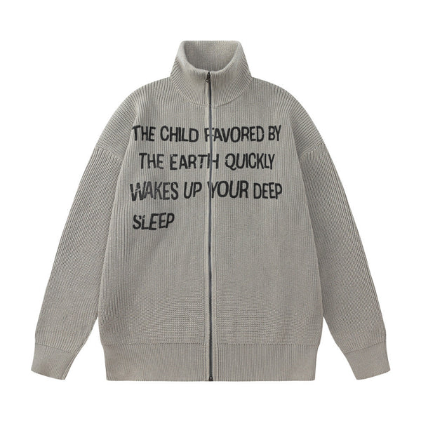 "Favored Child" Zip Up Sweater