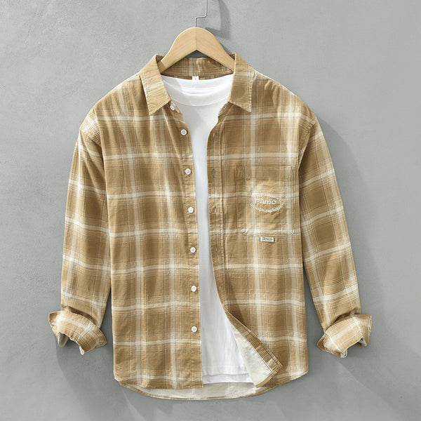 Comfortable Casual Plaid Shirt