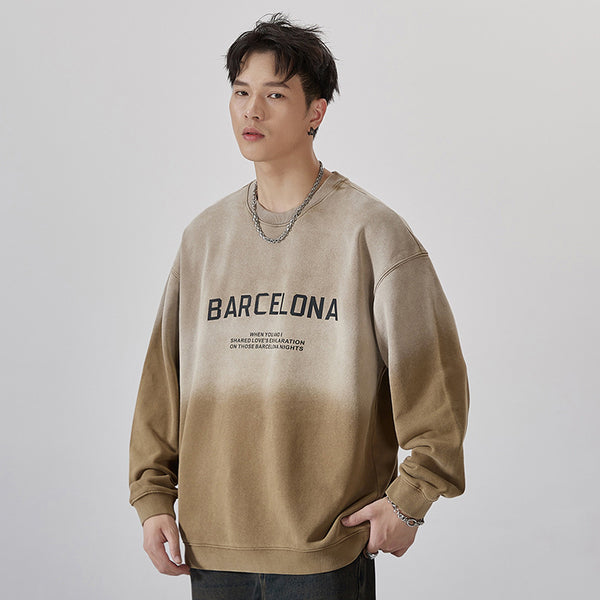 Barcelonia Crew Neck Sweater Men