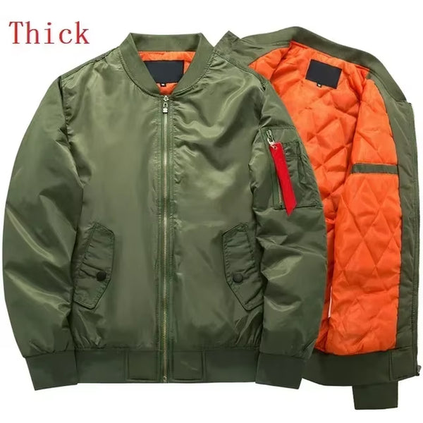 2024 Men's Hip-Hop Street Style Windproof Motorcycle Jacket - Thickened Unisex Warm Parka for Autumn and Winter