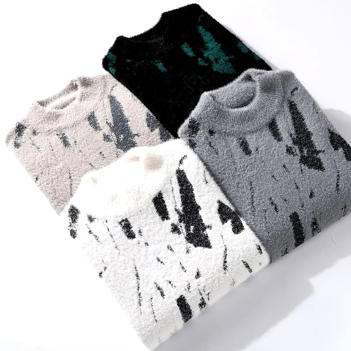 Brand Clothing High Quality Fashion Sweaters/Male Loose Casual Knitted Pullover/Man Casual round Neck Sweaters M-3XL