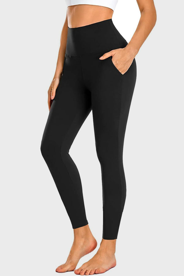 Active High Waist Leggings With Pockets