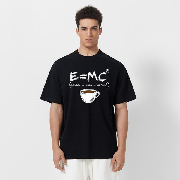 E=Mc2 (Energy=Milk x Coffee) T-Shirt