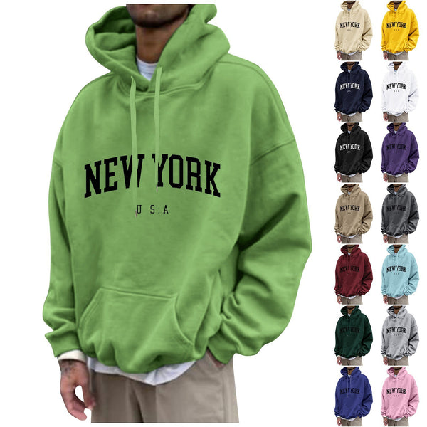 "New York" Casual Hoodie