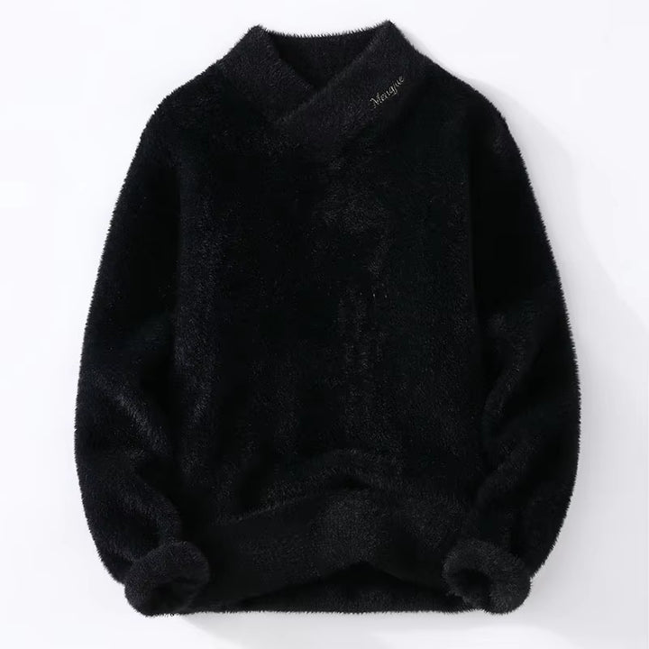 Sweaters Men Winter Korean Style Mens Warm Sweater V-Neck Men Sweaters Autumn Men'S Wool Pullovers Men Full Size M-XXXL